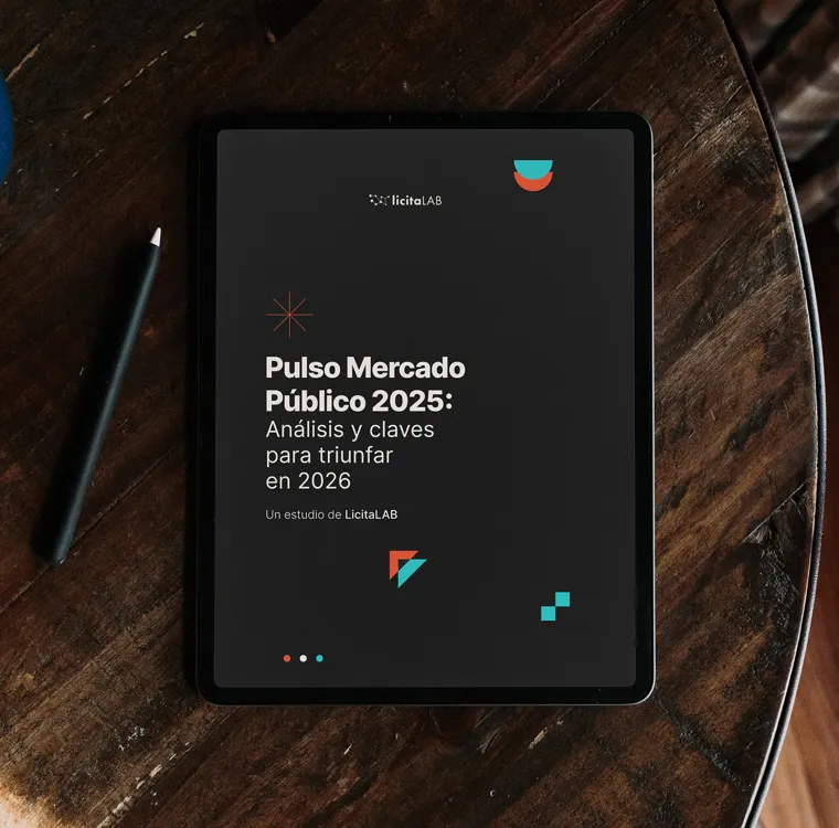 Ebook Pulso Mercado Público 2025 en un iPad